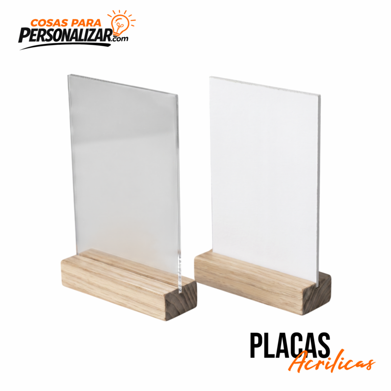 Placas Acrilicas (reconocimientos)
