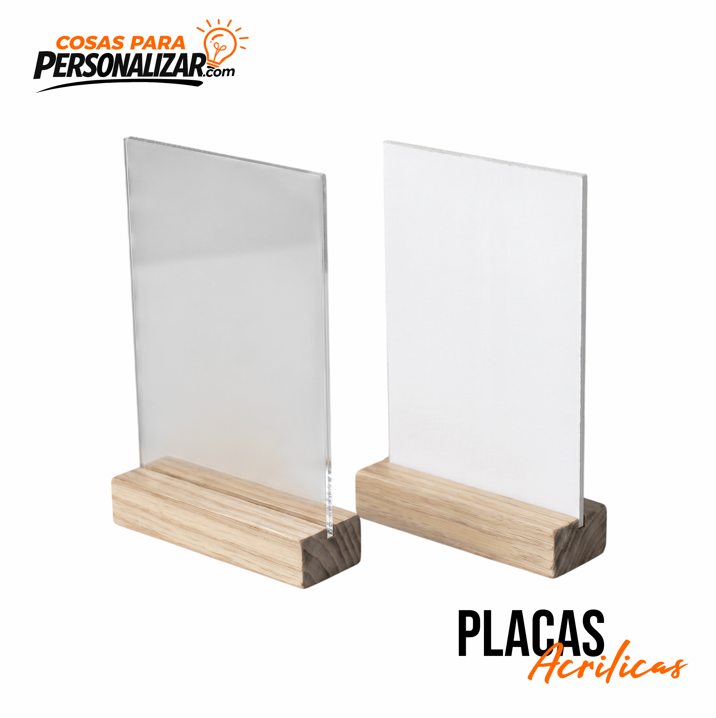 Placas Acrilicas (reconocimientos)